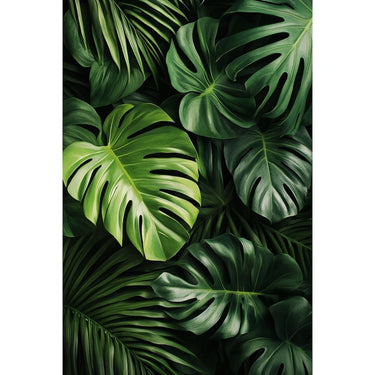 Tableau de Feuillage Tropical